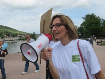 Marie-Claude Perrin, présidente de Lyme sans Frontières