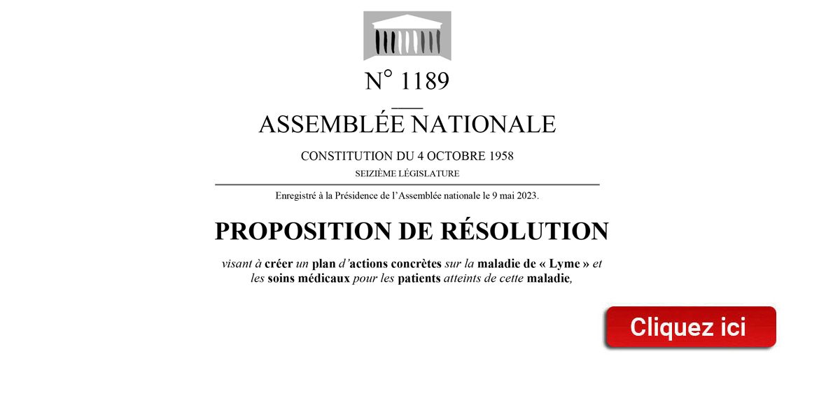 PROPOSITION DE RESOLUTION N° 1189 DE L’A.N.