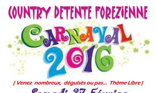 Soirée de Carnaval au profit de LSF  à Feurs (42 : Loire)